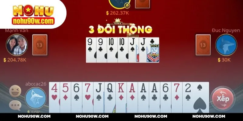 Nền tảng cơ bản của bài Tiến Lên NOHU90